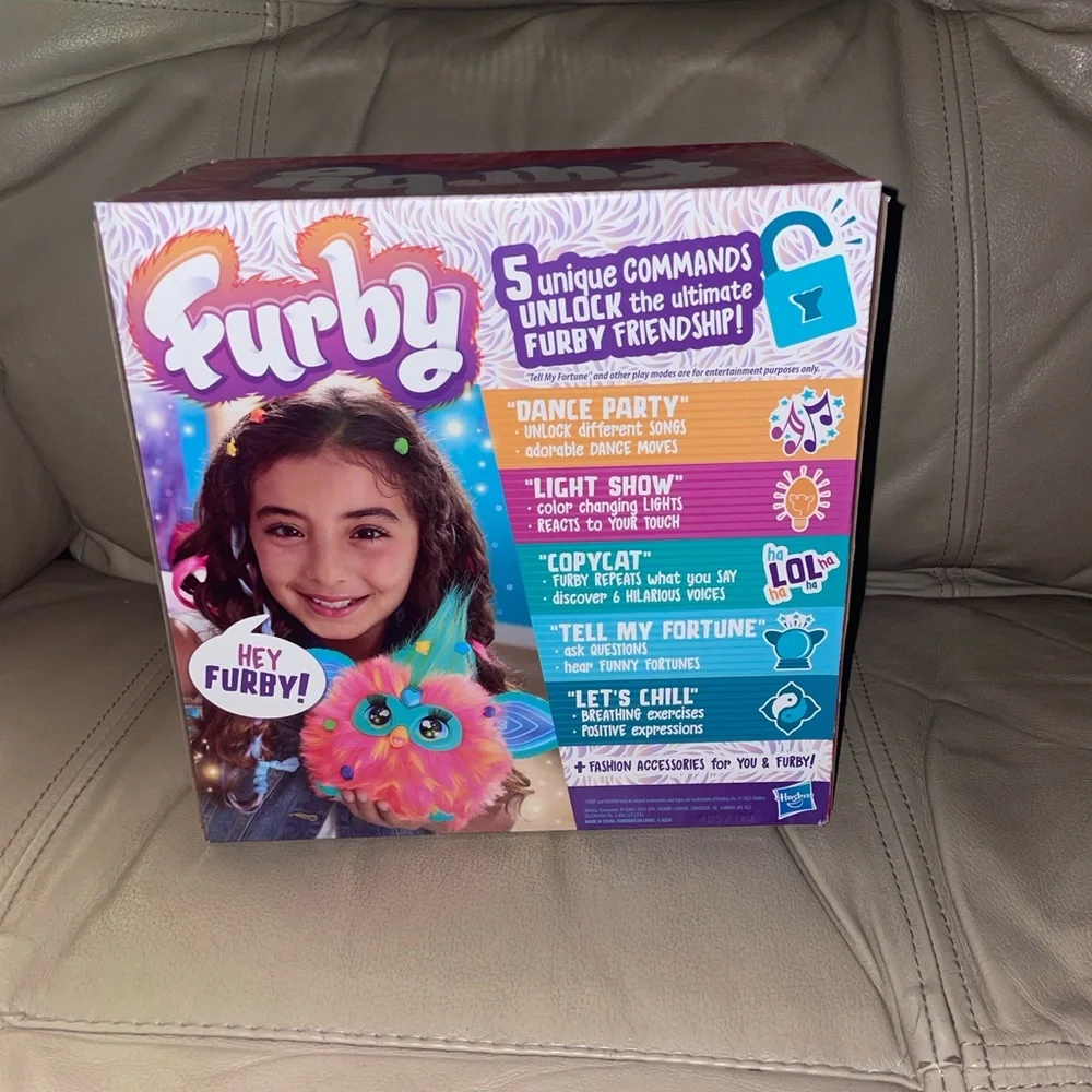 Furby New Sealed Interactive Pet Toy Collectible Fun Kids Play Holiday Gift Give